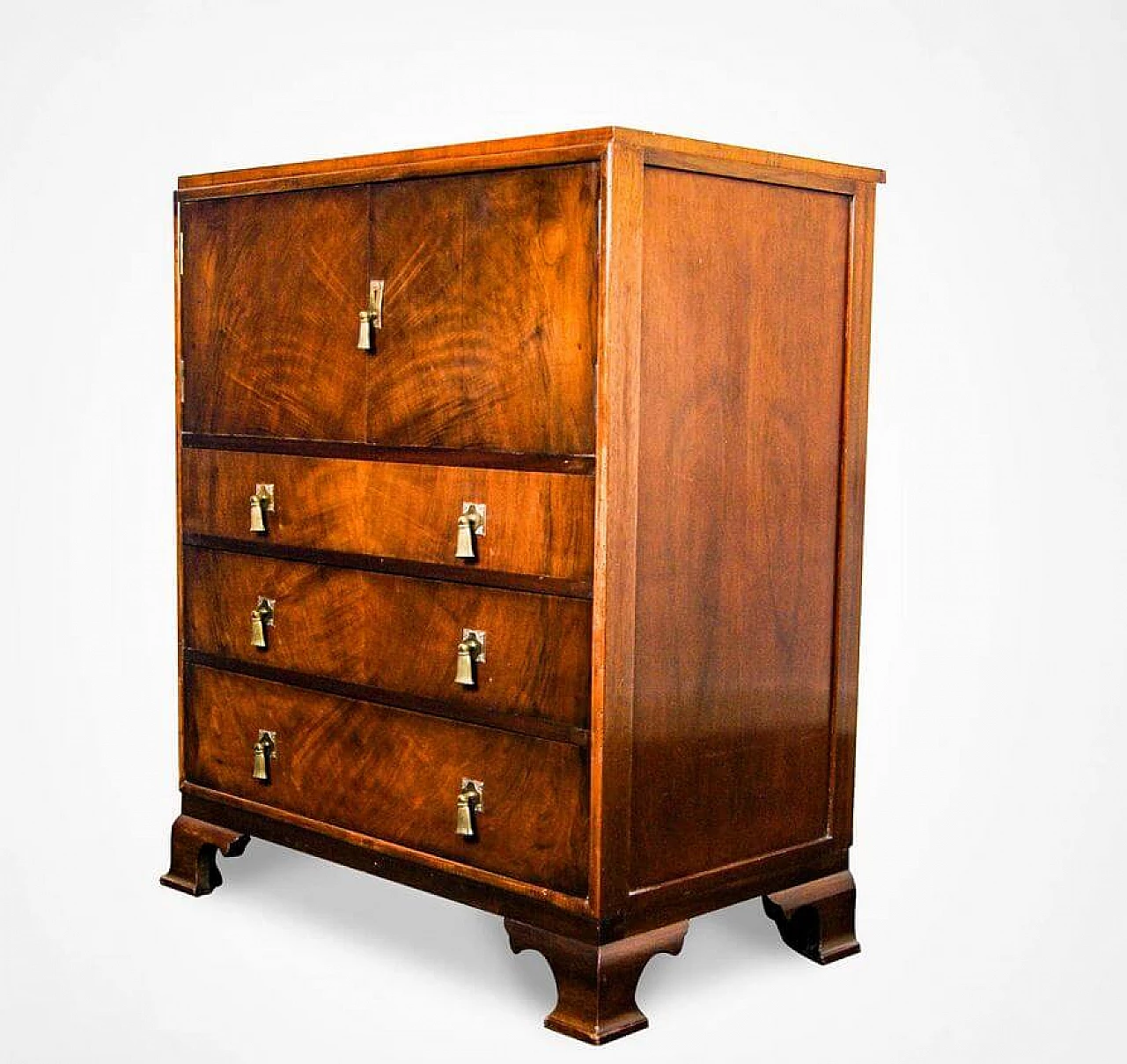 Waring & Gillow English mahogany chest of drawers, 1930s 6