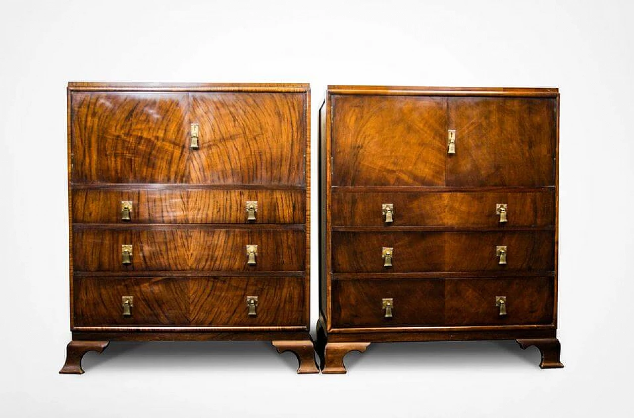 Waring & Gillow English mahogany chest of drawers, 1930s 7