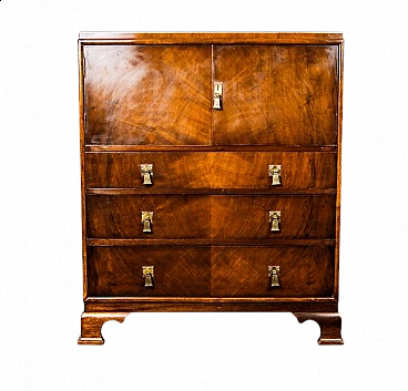 Waring & Gillow English mahogany chest of drawers, 1930s