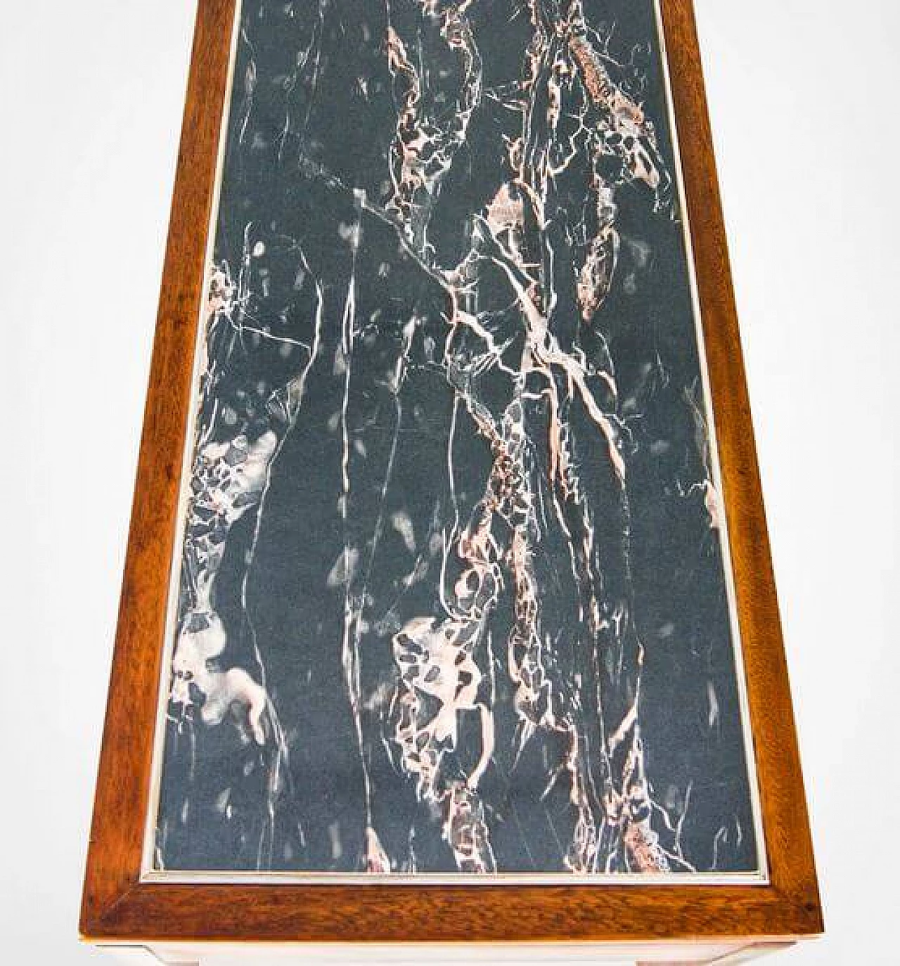 Tavolino di E Gomme per G Plan con piano in marmo, anni '50 11