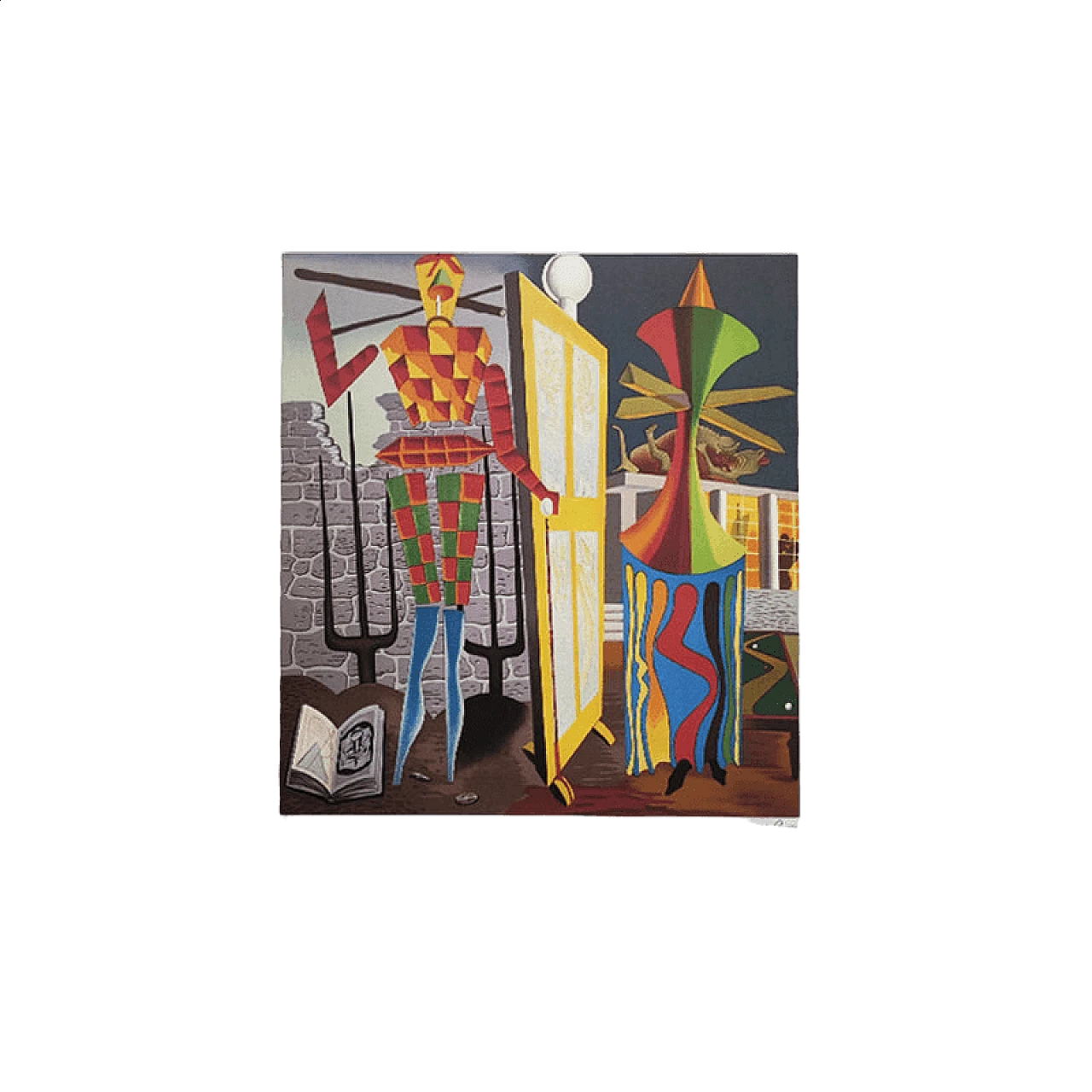 Le Beau Temps lithograph by Man Ray, 1970s 10