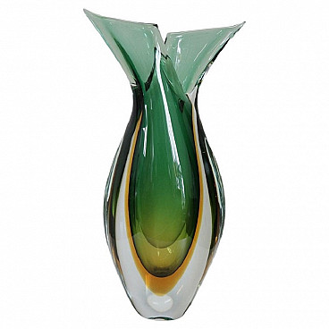Murano glass vase by Flavio Poli for Seguso, 1960s