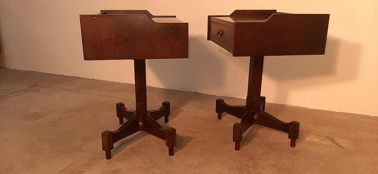 Pair of SC50 bedside tables by Salocchi for Sormani, 1960s 4