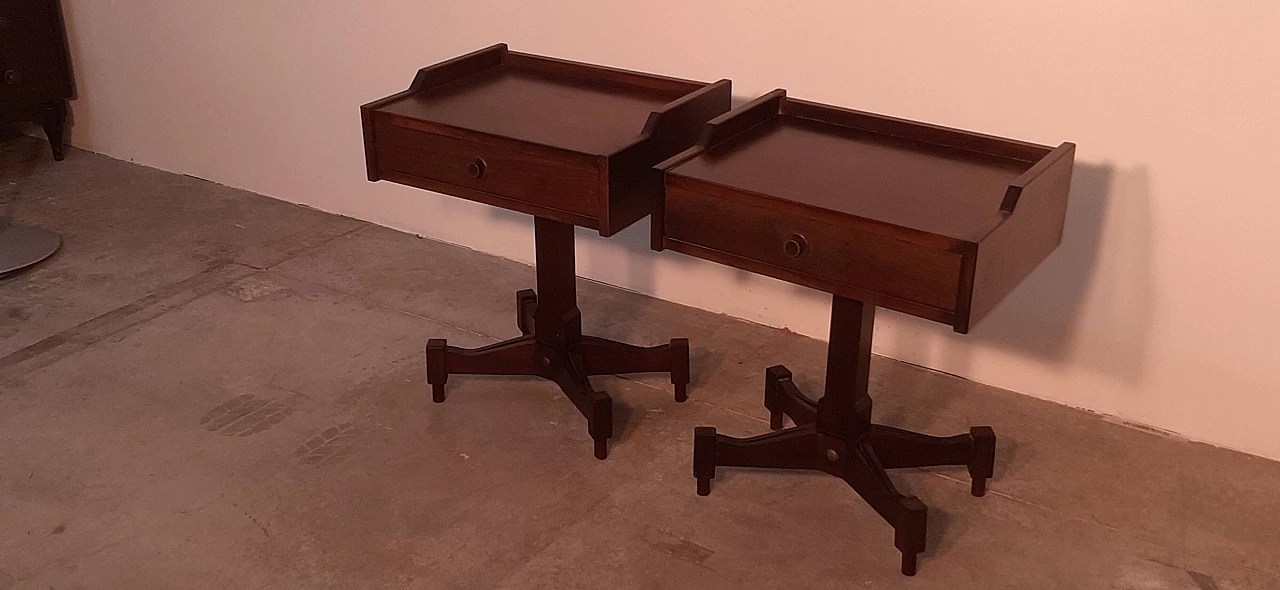 Pair of SC50 bedside tables by Salocchi for Sormani, 1960s 7