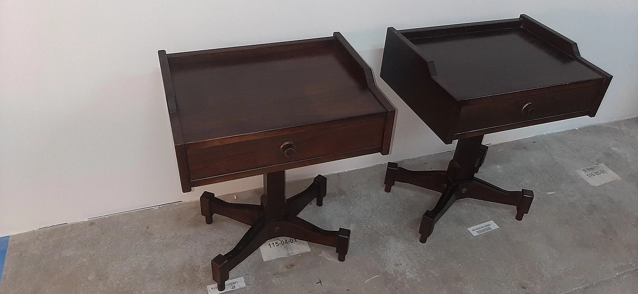 Pair of SC50 bedside tables by Salocchi for Sormani, 1960s 8