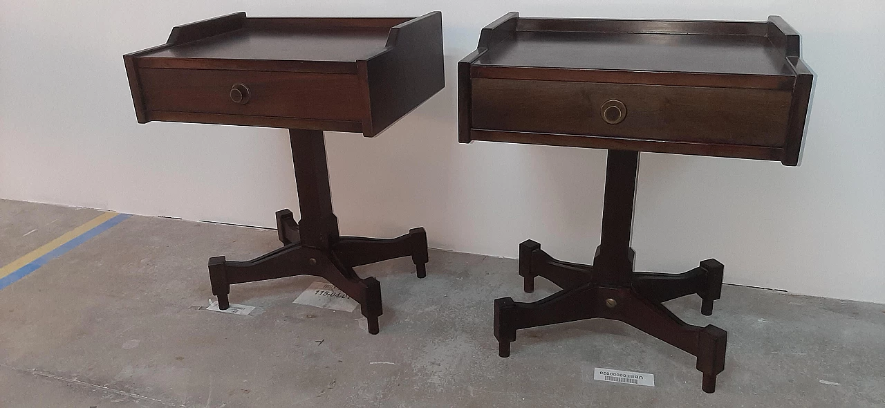 Pair of SC50 bedside tables by Salocchi for Sormani, 1960s 9