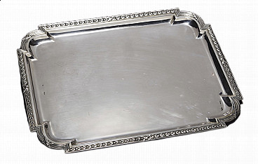 Silver tray without handles, 1920s