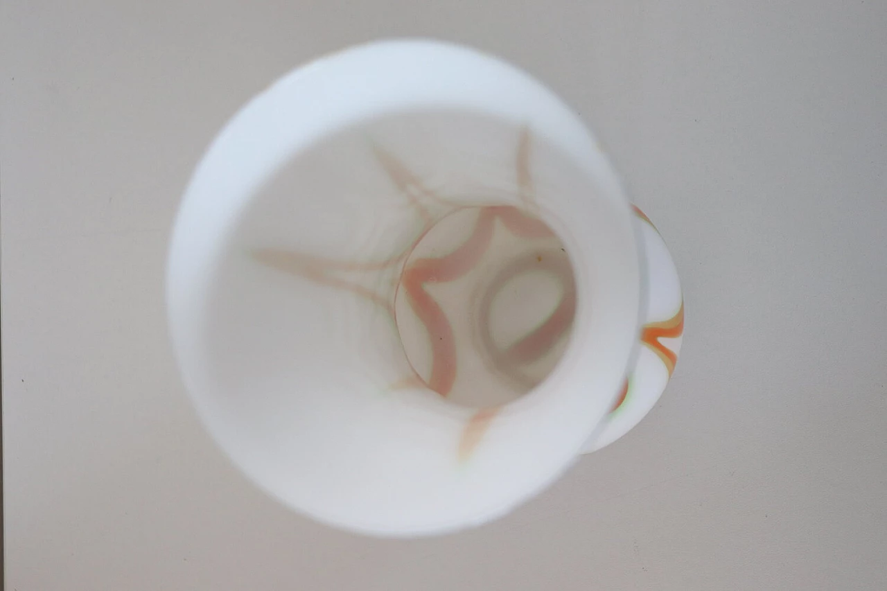 Vaso in vetro artistico di Murano, anni '60 3