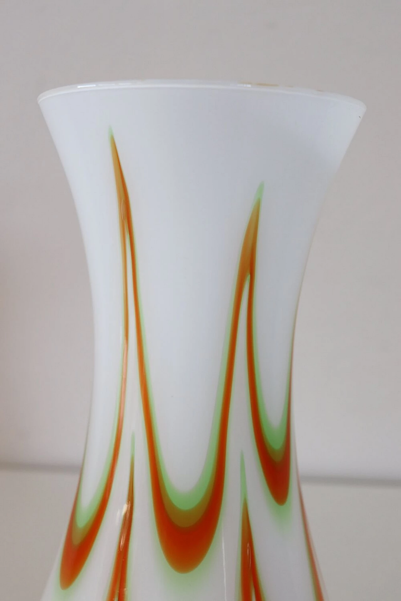 Vaso in vetro artistico di Murano, anni '60 7