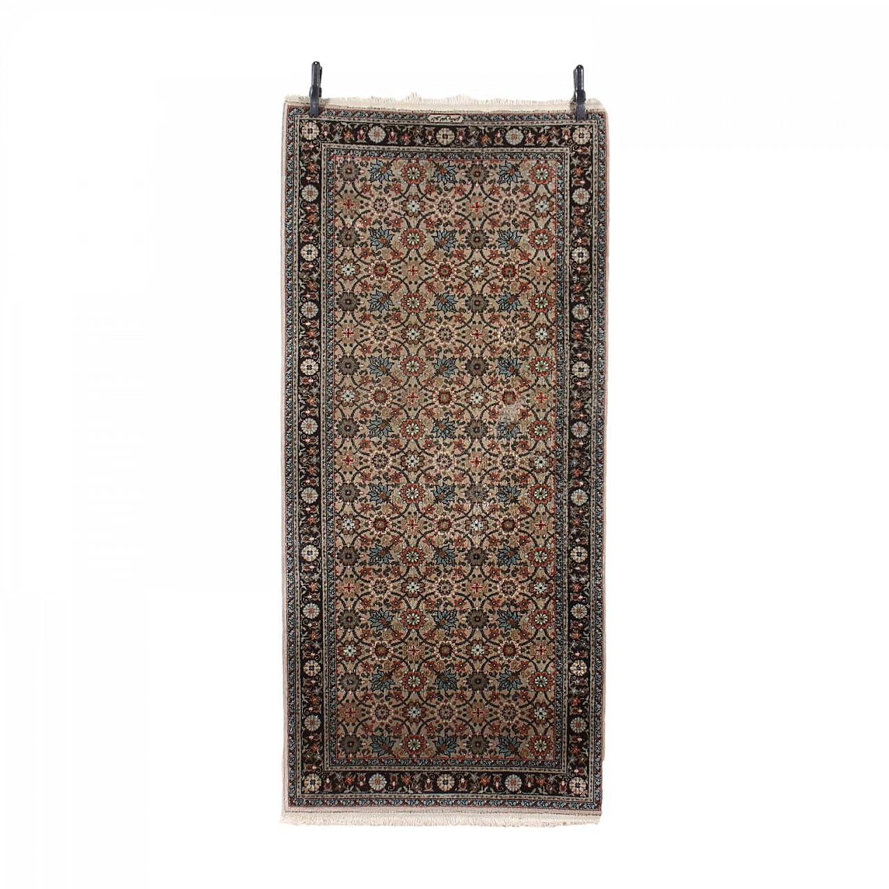 Veramin cotton and wool carpet, Romania 1