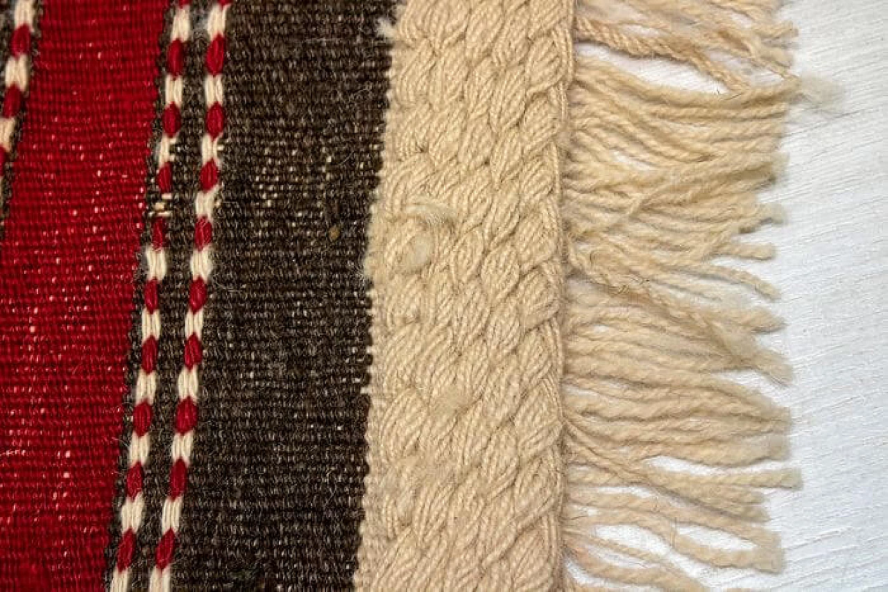 Kilim turco colorato, anni '60 20