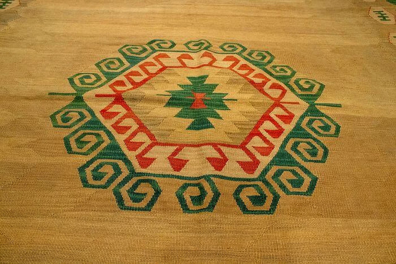 Kelim dell' Anatolia realiazzato a mano 8