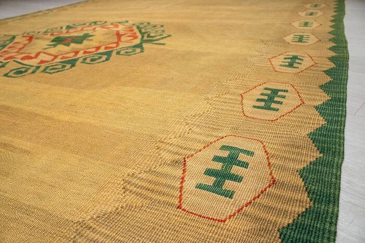 Kelim dell' Anatolia realiazzato a mano 9