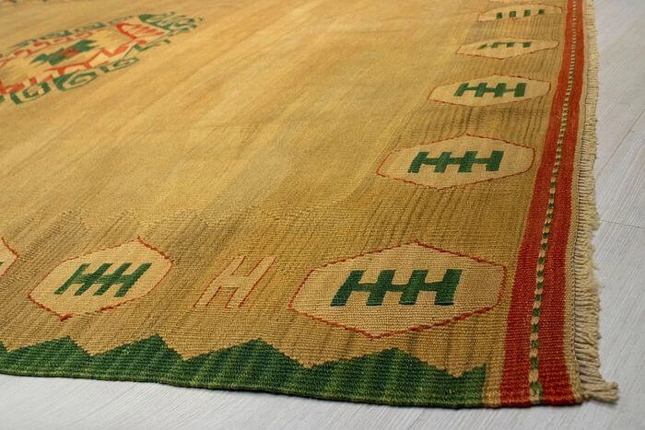 Kelim dell' Anatolia realiazzato a mano 11