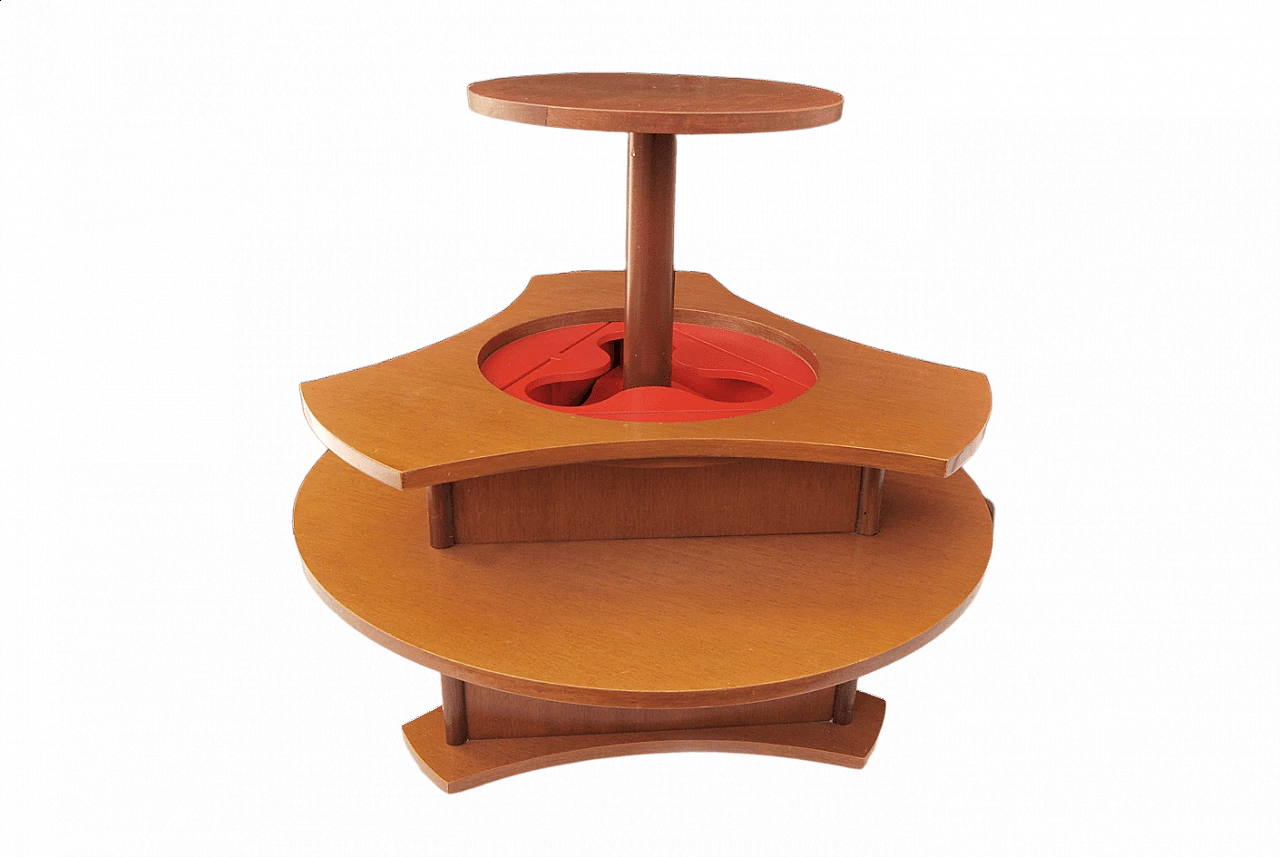 Gervasino wooden coffee table, 1960s 6