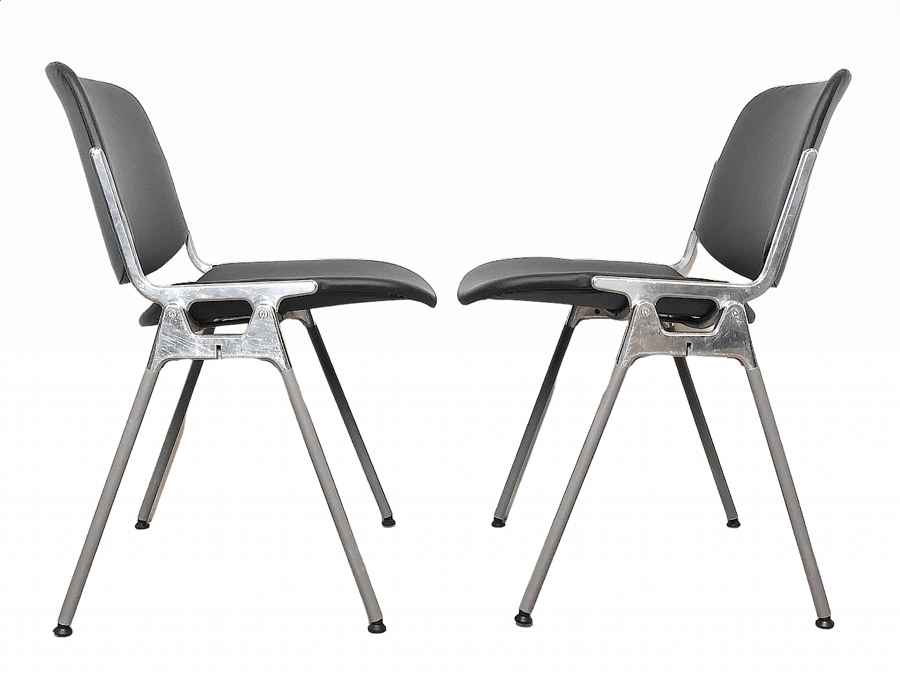 Pair of chairs DSC106 by Giancarlo Piretti for Anonima Castelli, 1960s 1402442