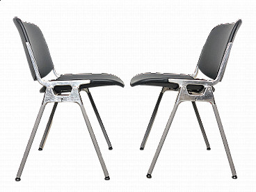 Pair of chairs DSC106 by Giancarlo Piretti for Anonima Castelli, 1960s