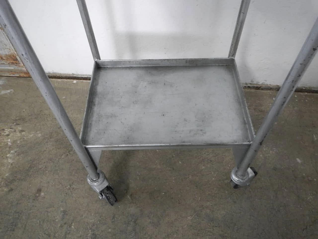 Industrial metal trolley, 1980s 3