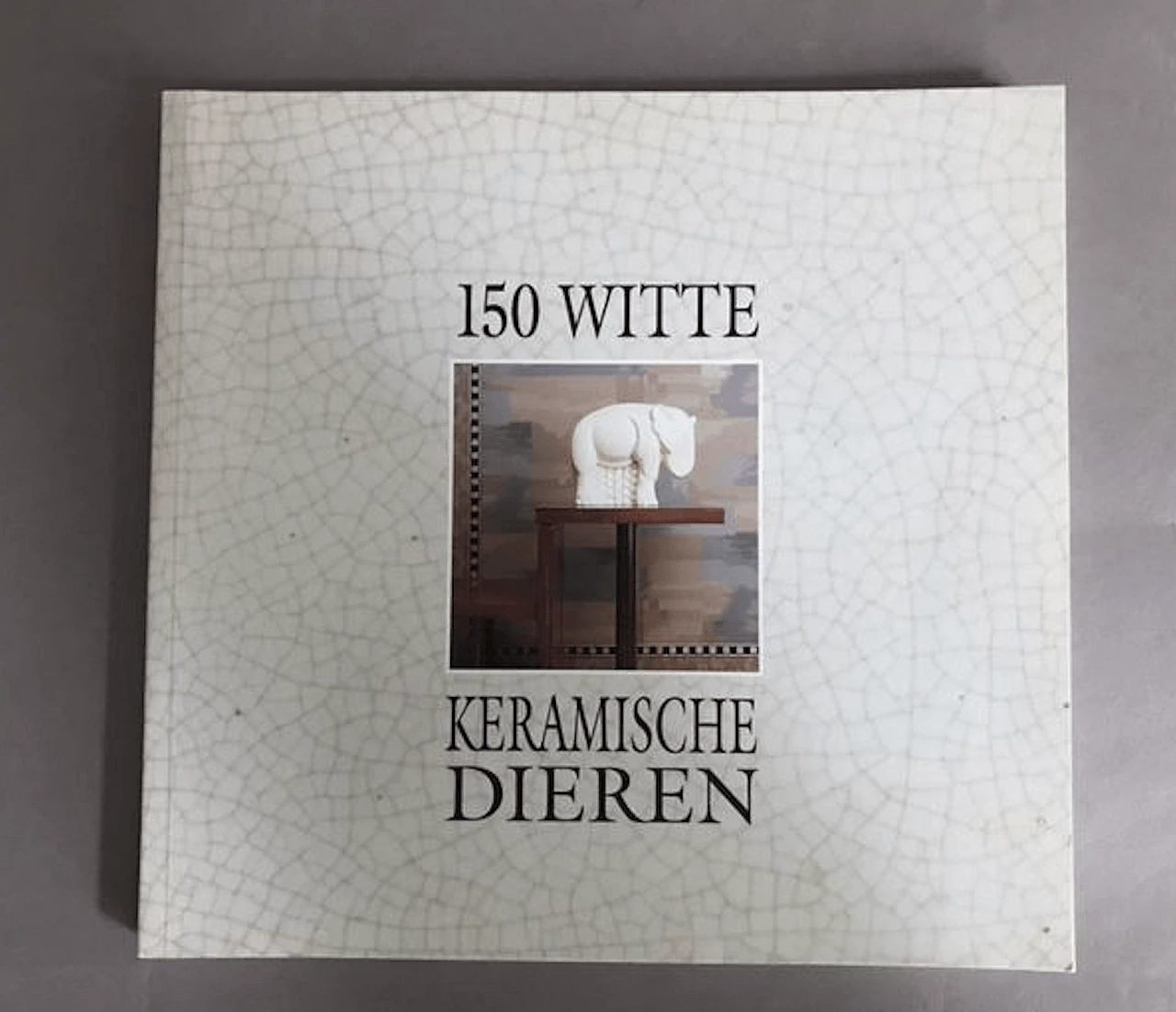 Elephant sculpture in craquelé porcelain by Charles Lemanceau, 1930s 21