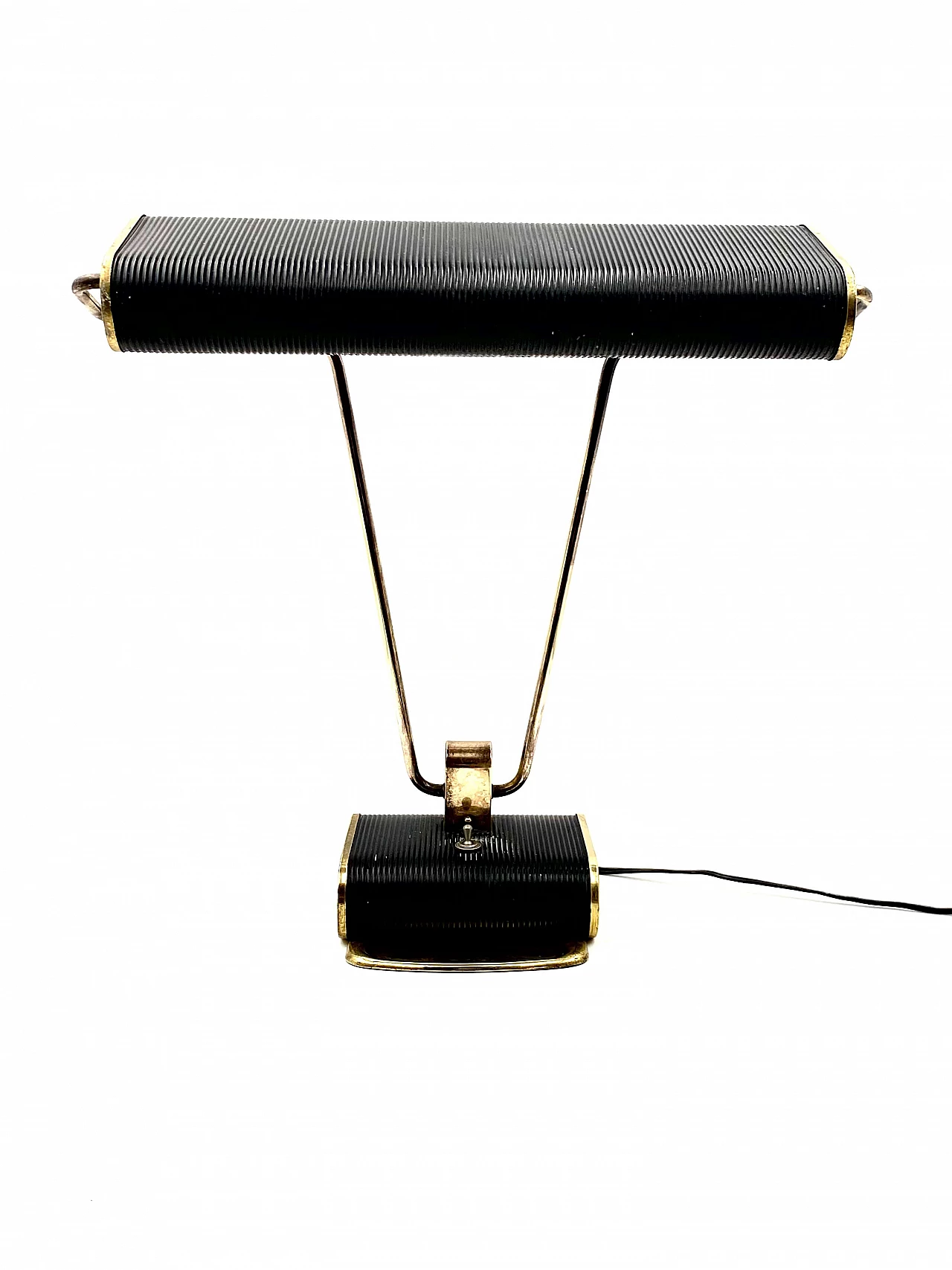 N71 brass desk lamp by Eileen Gray for Jumo, 1935 1