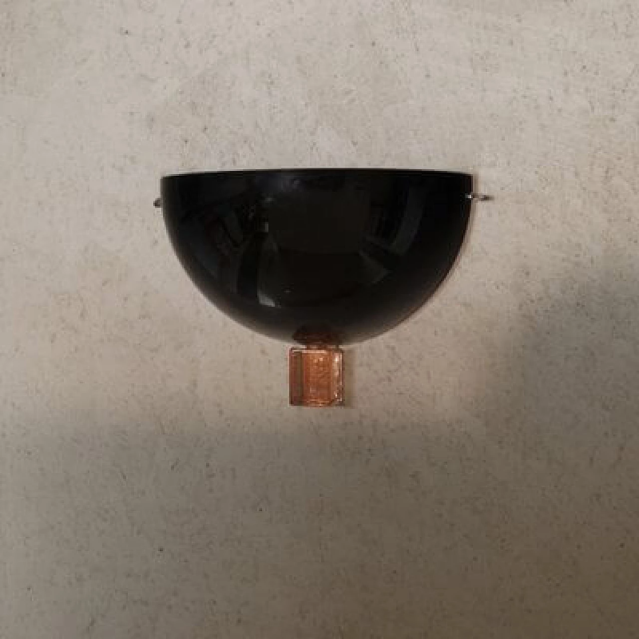 Murano glass wall light by Venini, 1980s 10