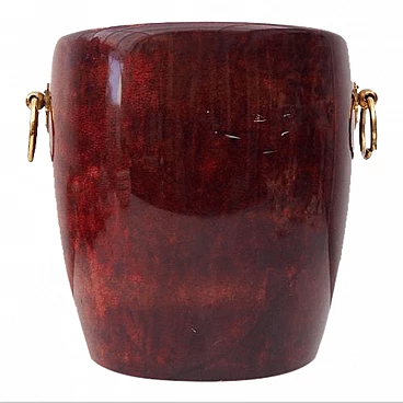 Ice bucket by Aldo Tura for Macabo, 1950s