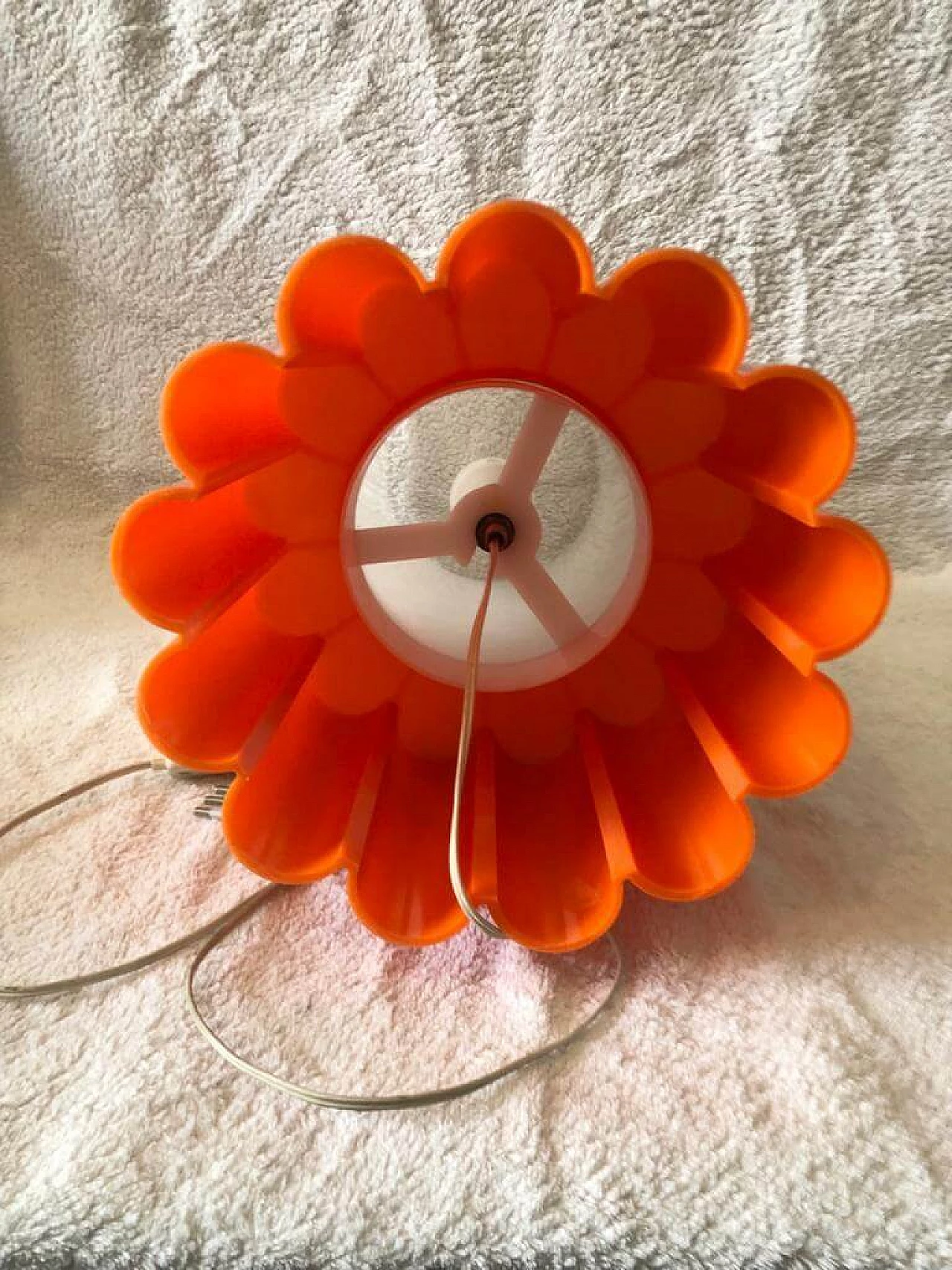 Lampada da tavolo in plastica nello stile di Joe Colombo, anni '70 3