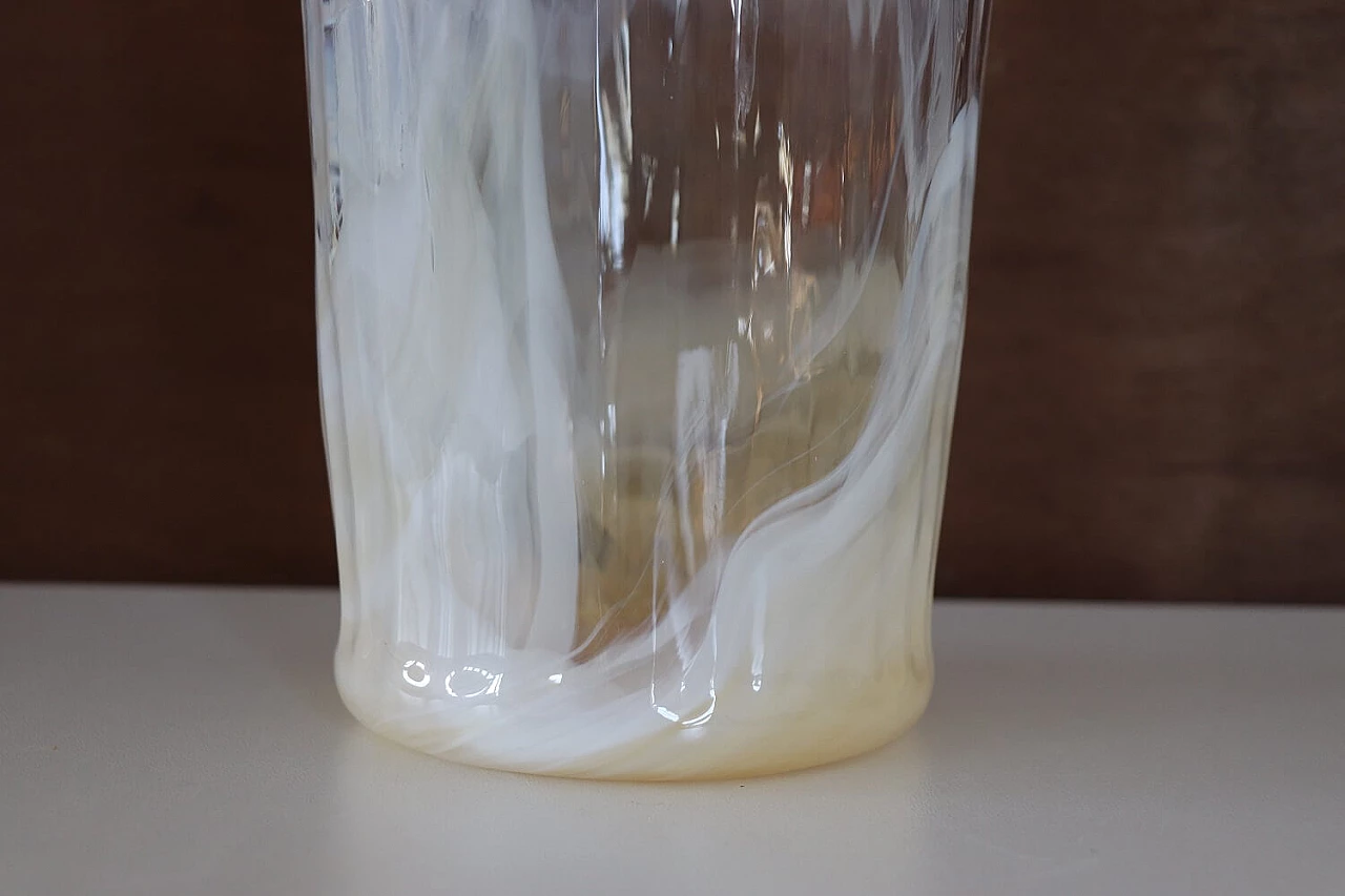 Vaso in vetro di Murano firmato La Murrina, anni '80 4