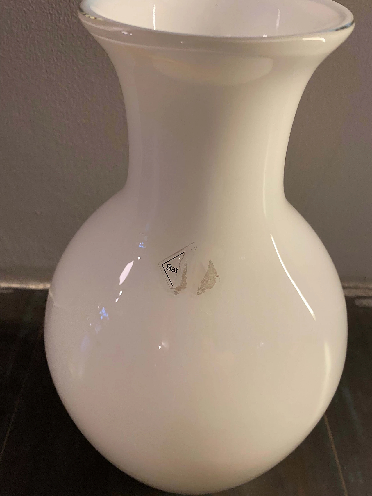 Barovier & Toso vase in Murano glass, 1980s 11