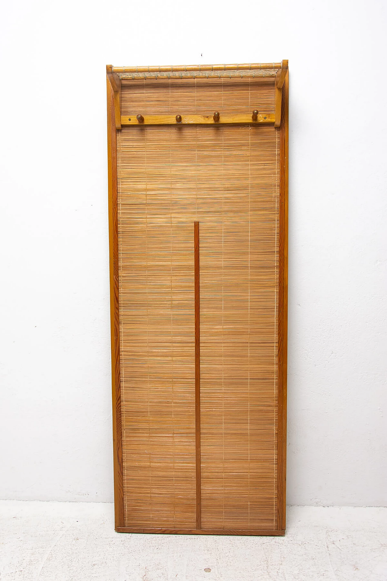 Wall-mounted coat rack by ULUV, 1960s 13