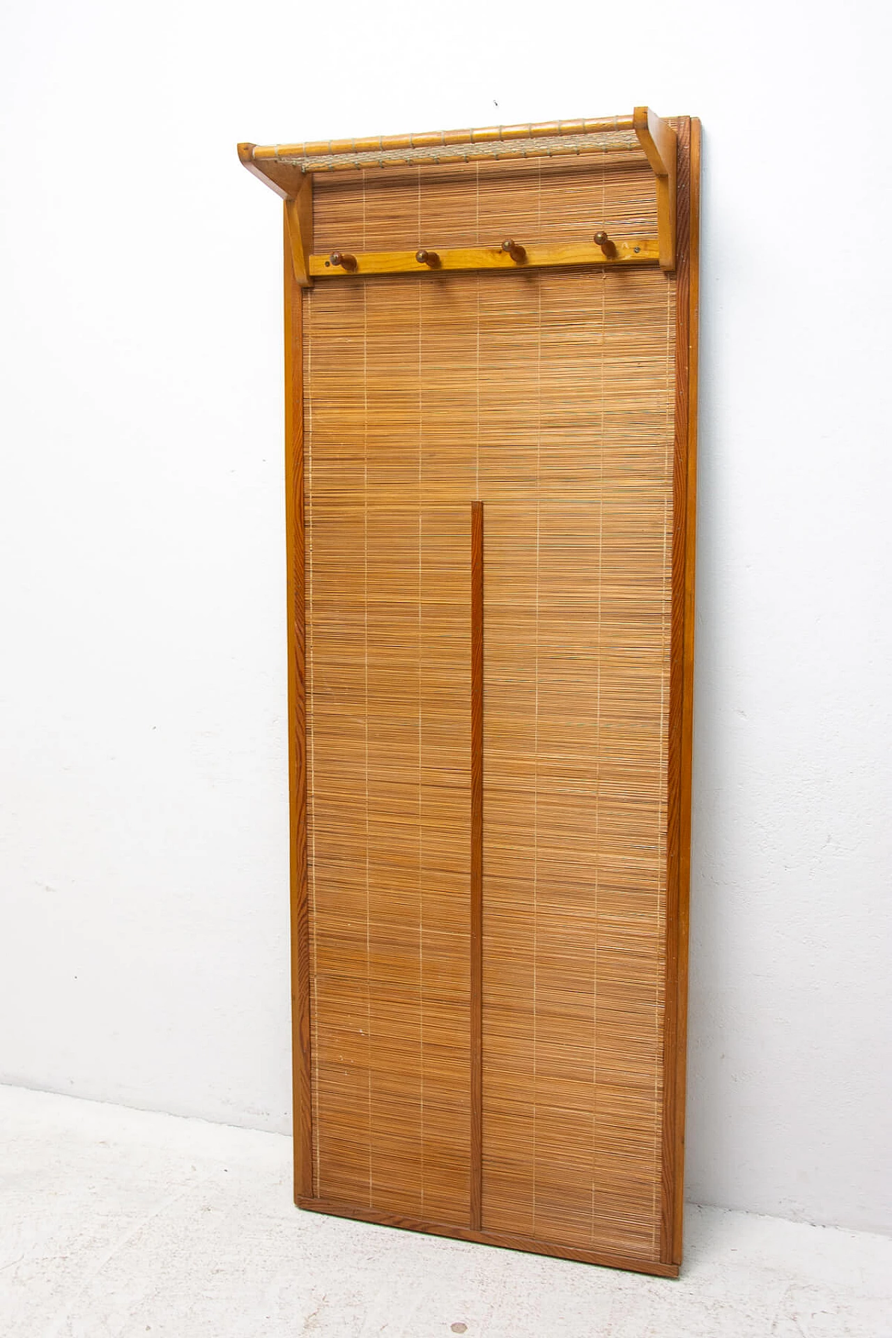 Wall-mounted coat rack by ULUV, 1960s 14