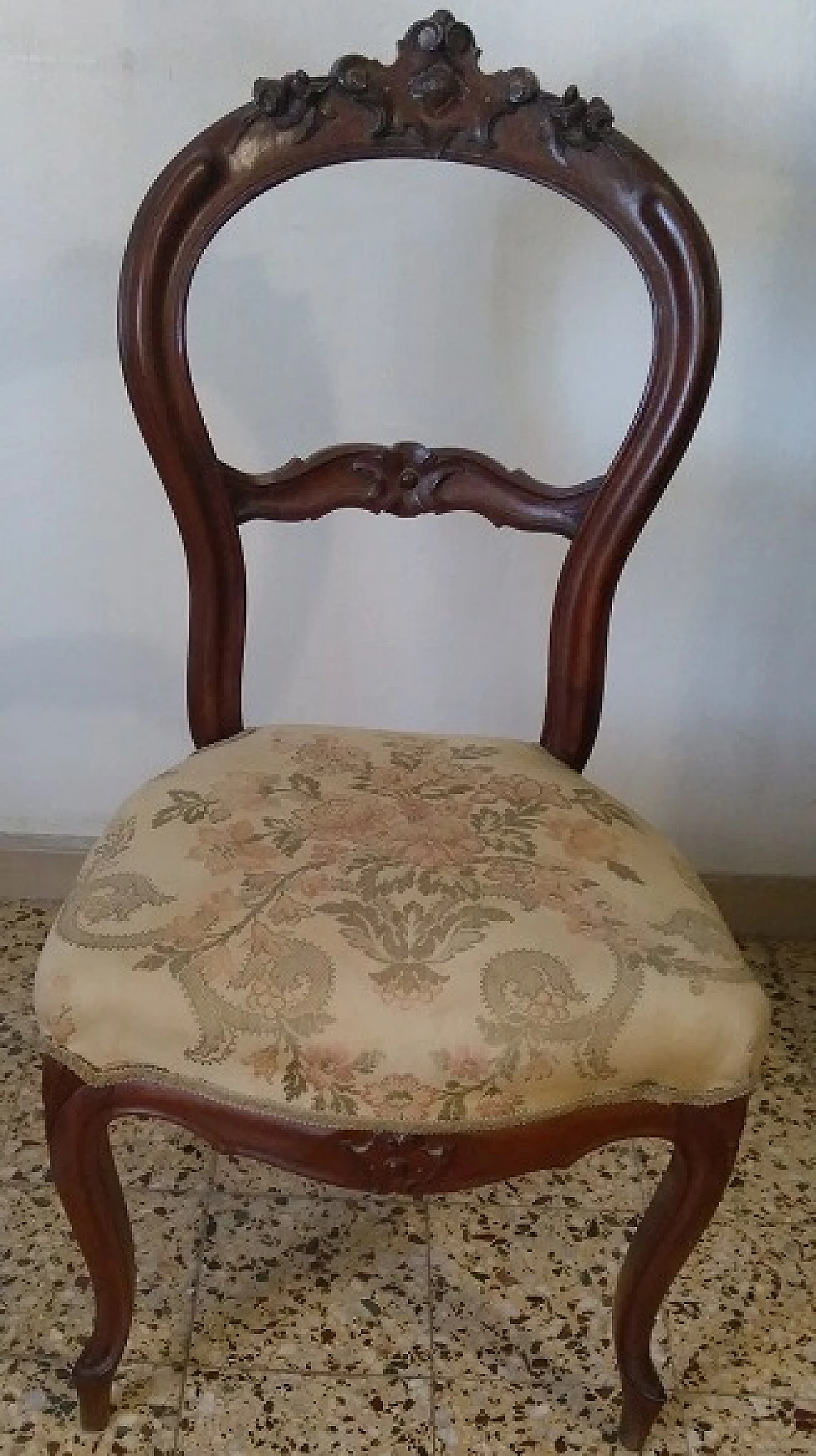 Walnut armchair, 1960s 2