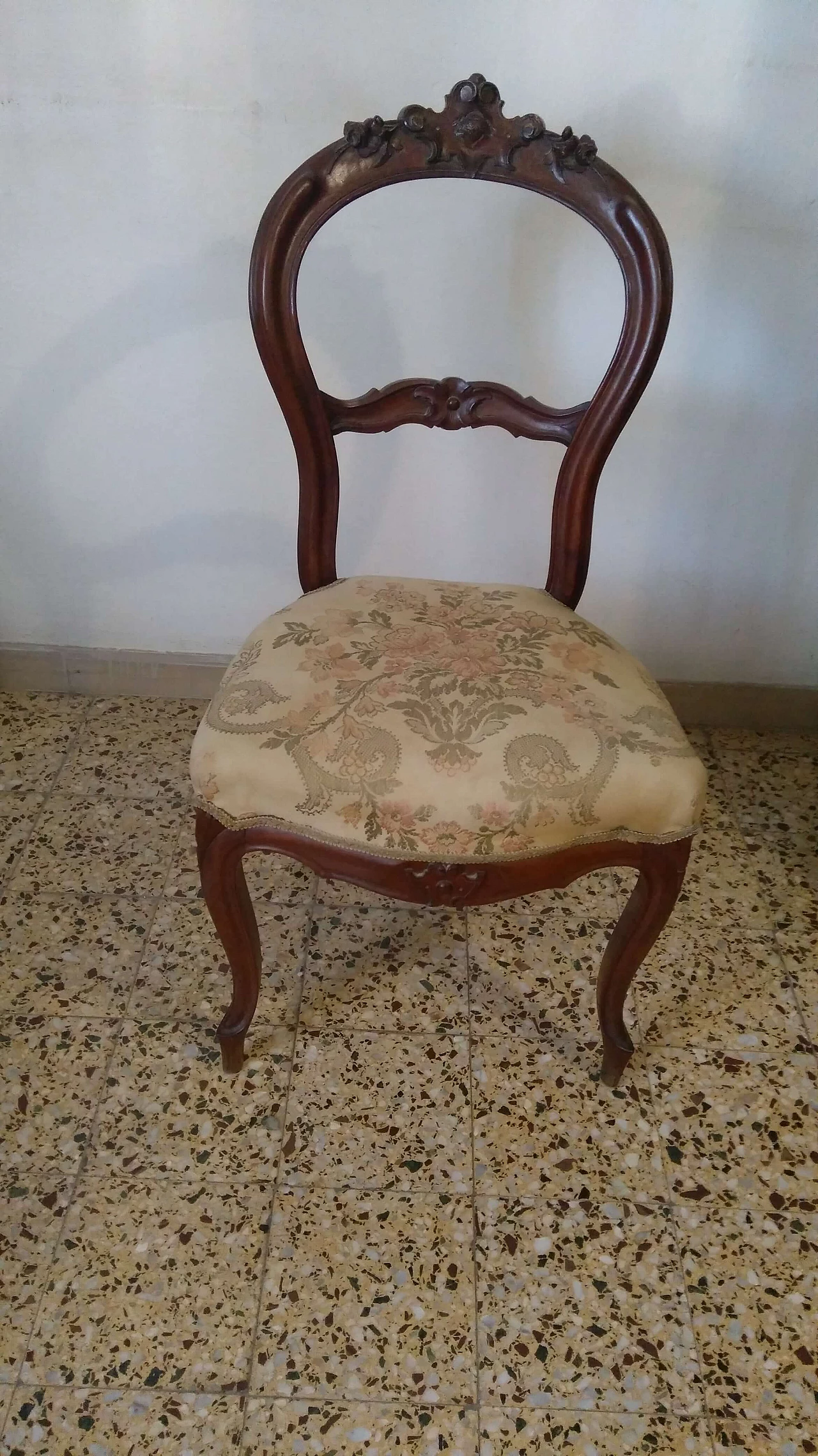 Walnut armchair, 1960s 3