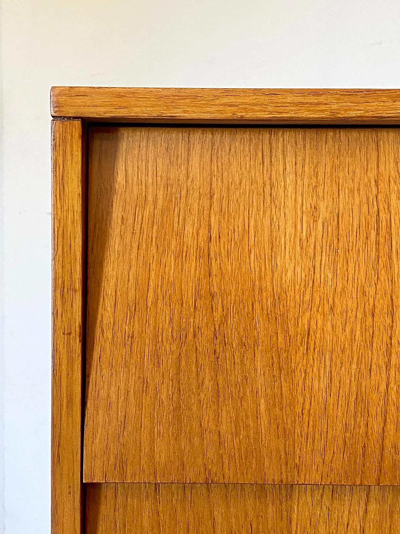 ISA Bergamo teak flap desk chest of drawers, 1960s 13