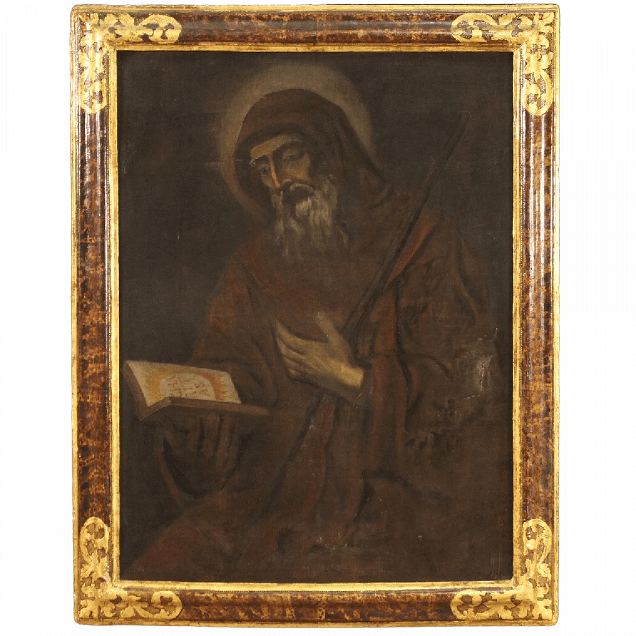 San Francesco da Paola, dipinto olio su tela, '800 13