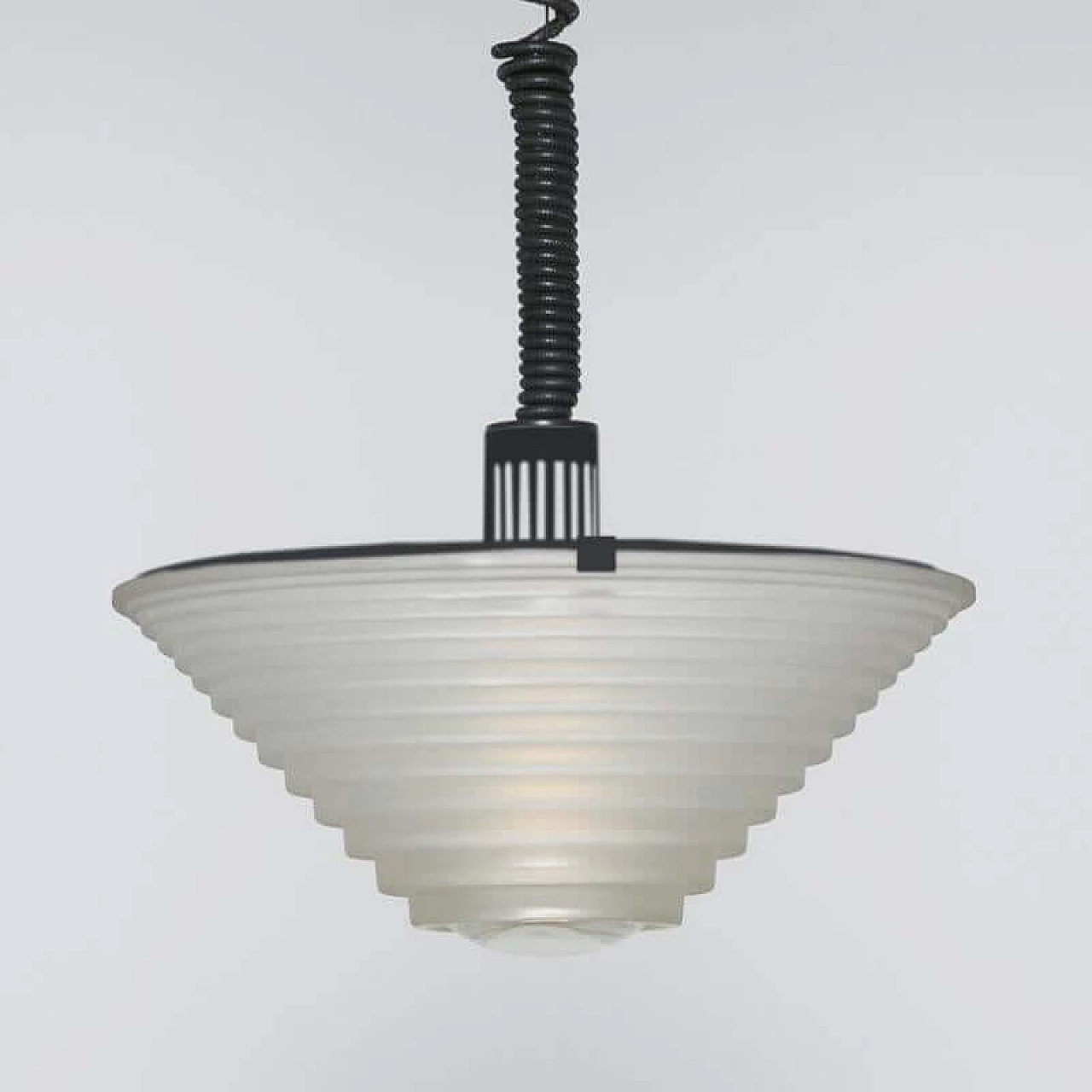 Lampadario Egina 38 di Angelo Mangiarotti per Artemide, anni '70 1