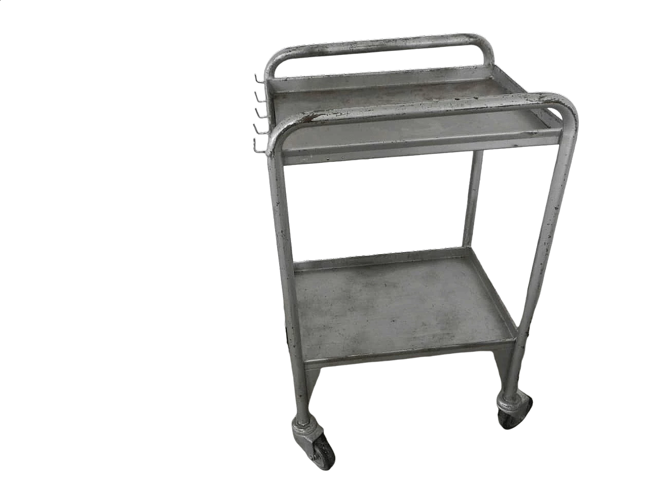 Industrial metal trolley, 1980s 11