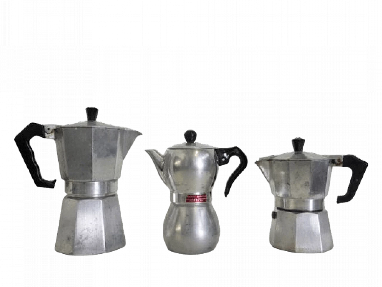 3 Caffettiere italiane Signora Caffettiera, anni '60 1407262