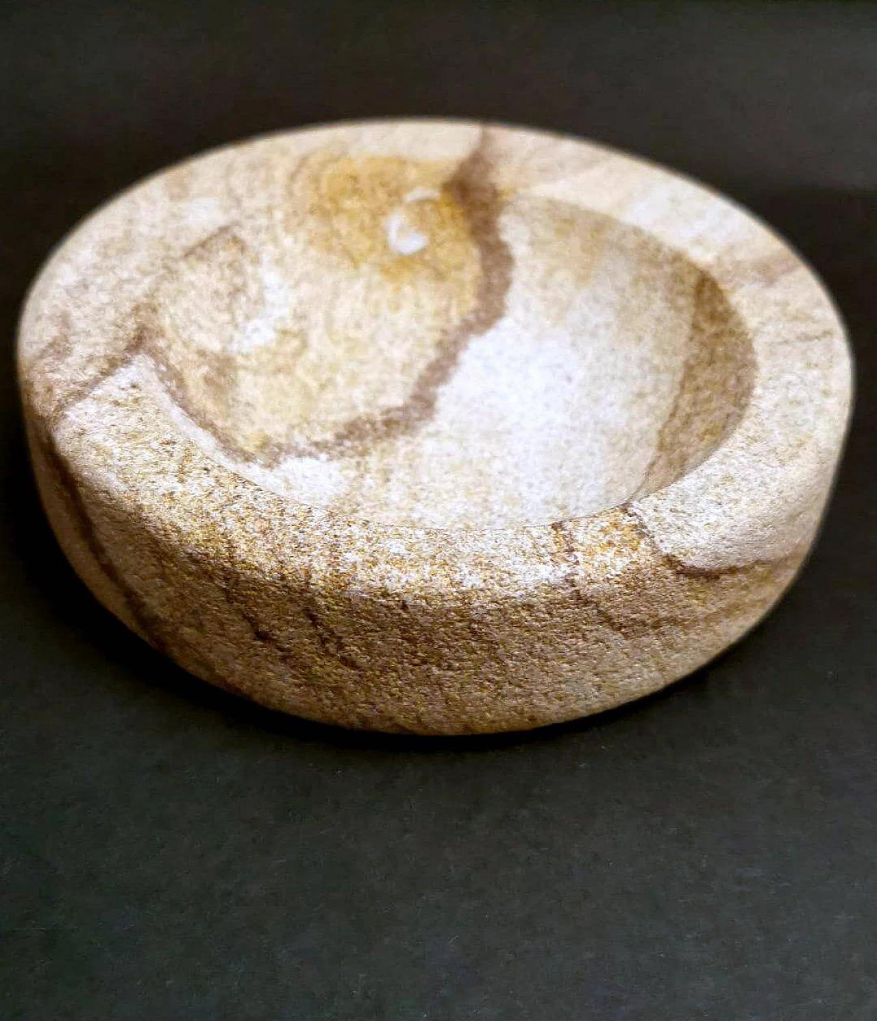 Coppia di posacenere in pietra di Santafiora, anni '70 4