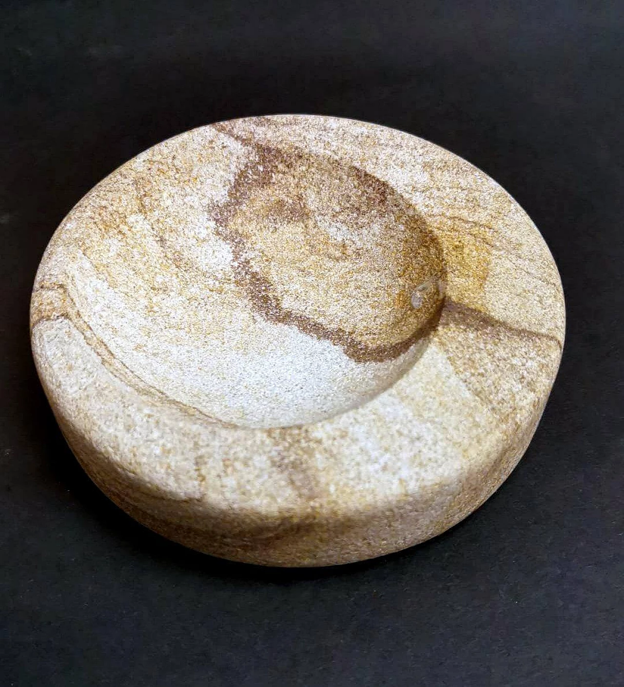 Coppia di posacenere in pietra di Santafiora, anni '70 6