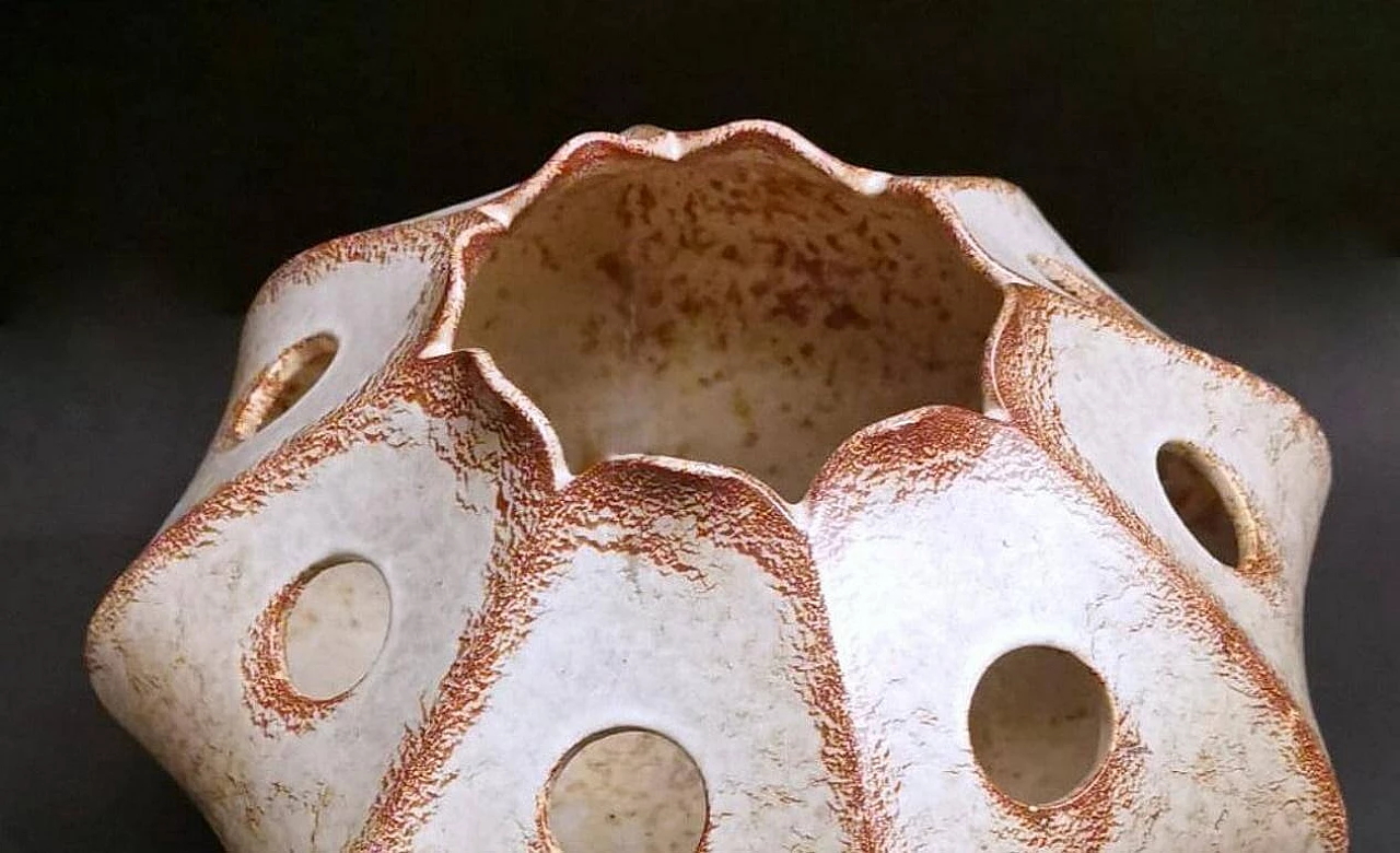 Vaso smaltato di Giovanni Bertoncello e Roberto Rigon, anni '70 2