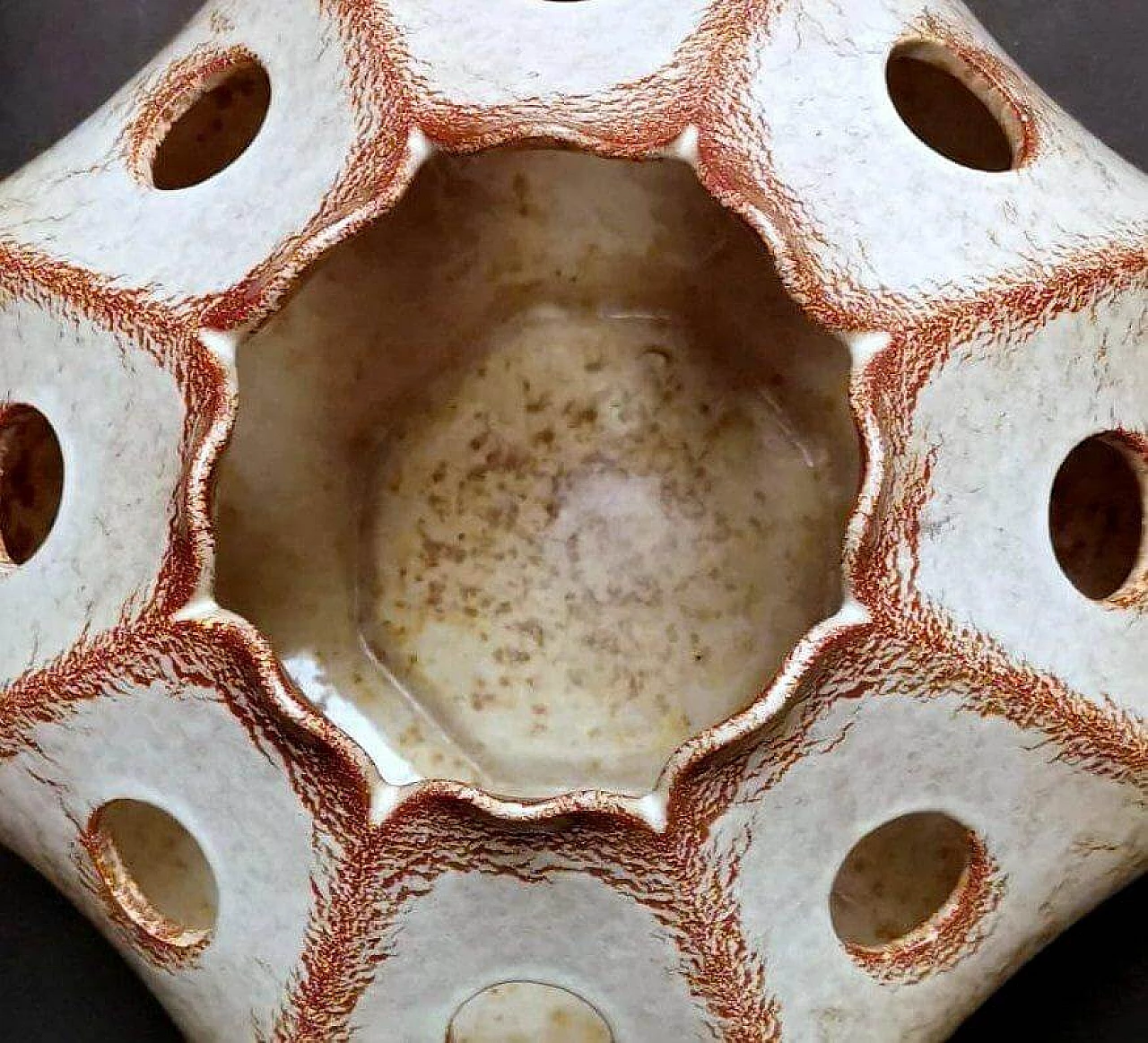Vaso smaltato di Giovanni Bertoncello e Roberto Rigon, anni '70 3
