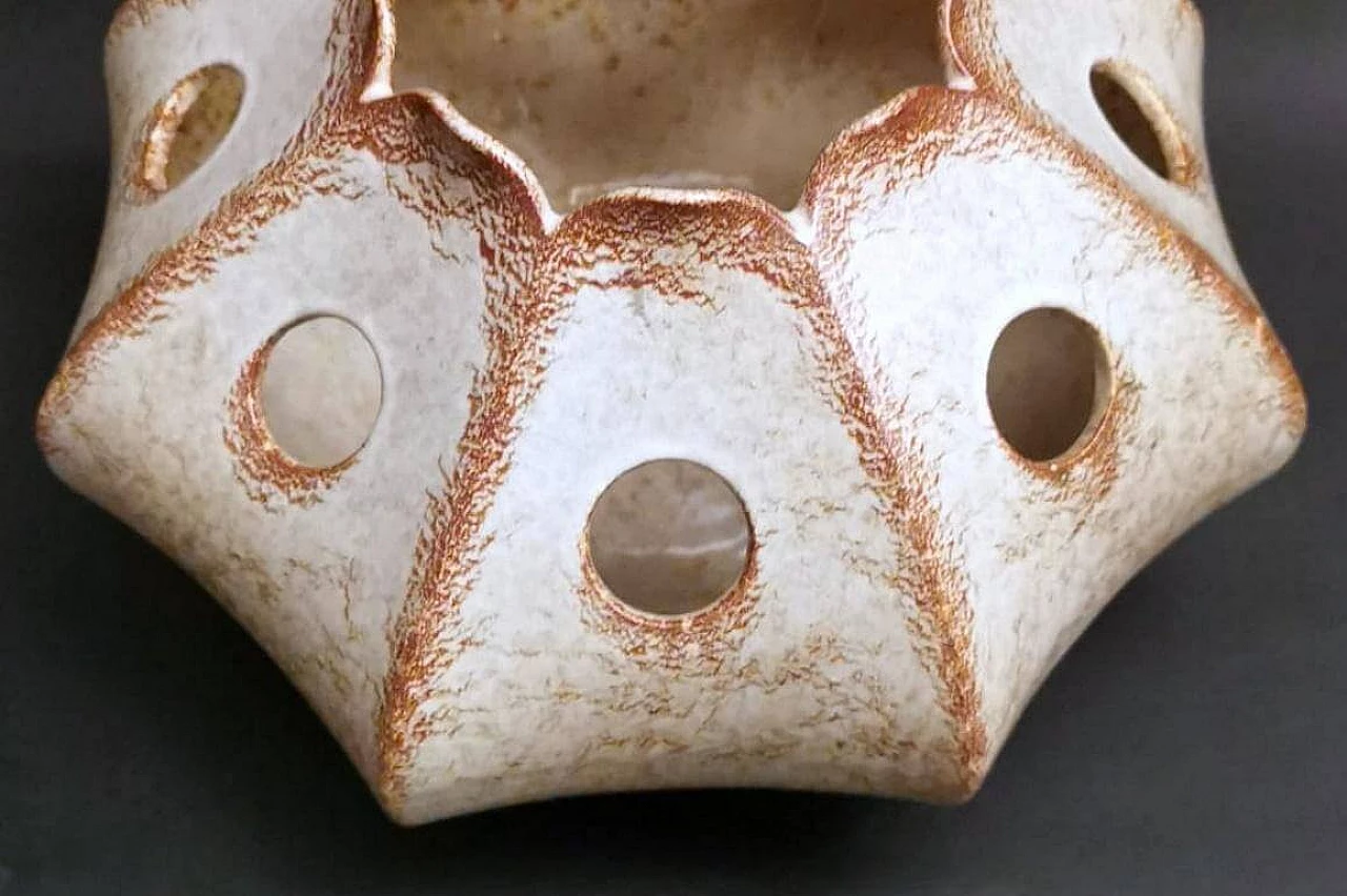 Vaso smaltato di Giovanni Bertoncello e Roberto Rigon, anni '70 4