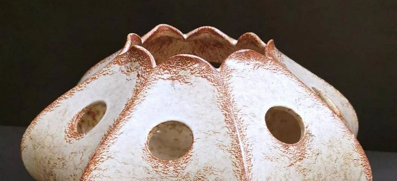 Vaso smaltato di Giovanni Bertoncello e Roberto Rigon, anni '70 6
