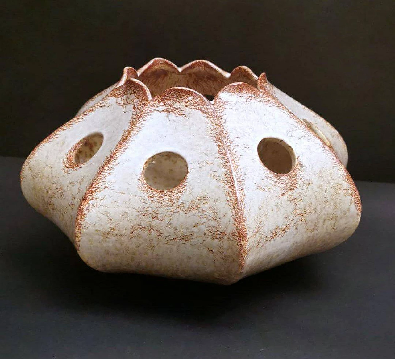 Vaso smaltato di Giovanni Bertoncello e Roberto Rigon, anni '70 10