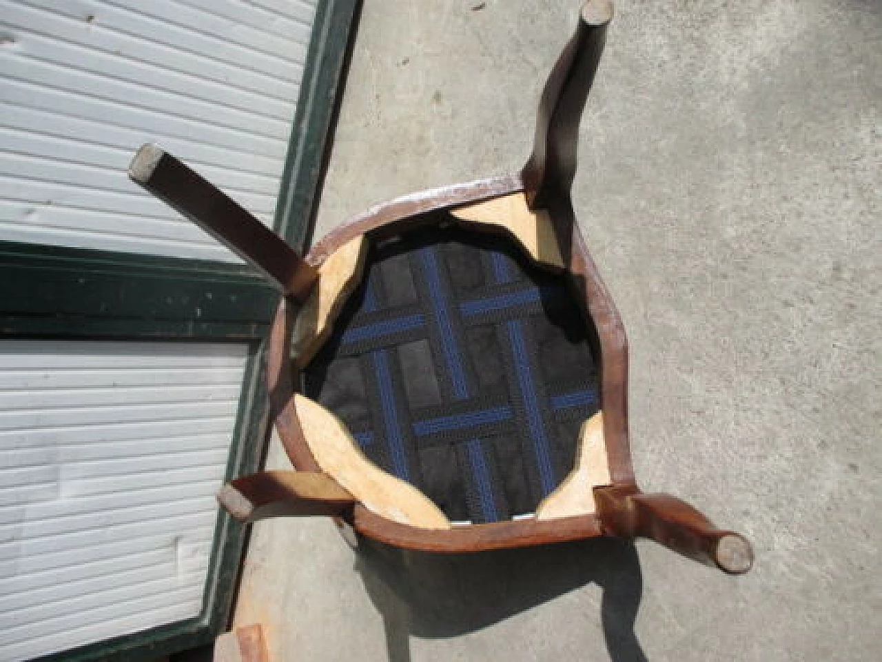 4 Sedie Luigi Filippo in mogano massello, metà '800 9