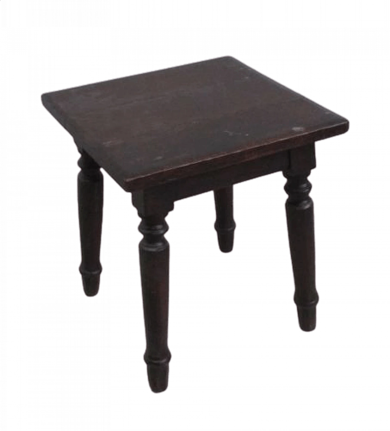 Sgabello in faggio massello, anni '30 2