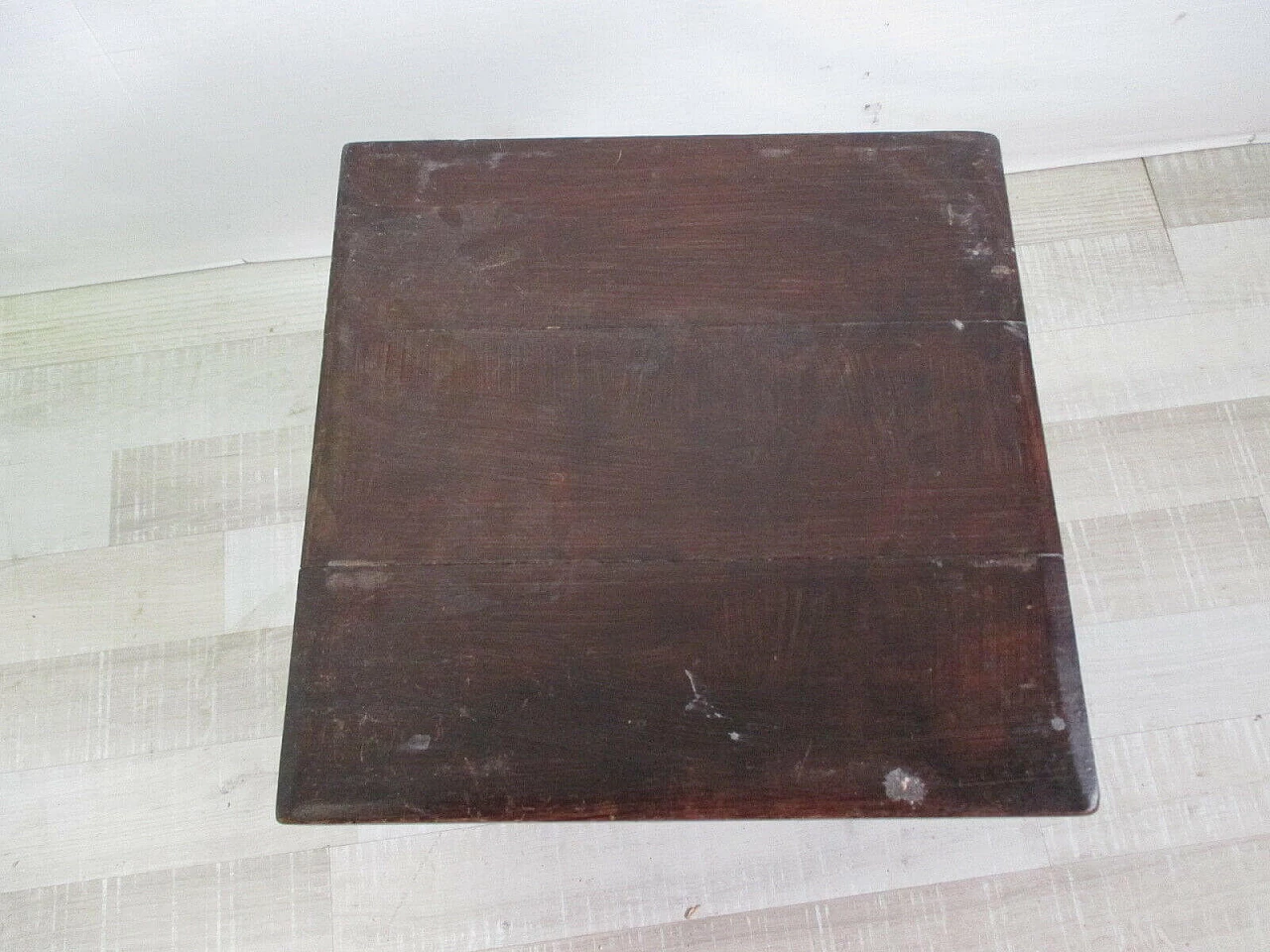 Sgabello in faggio massello, anni '30 4