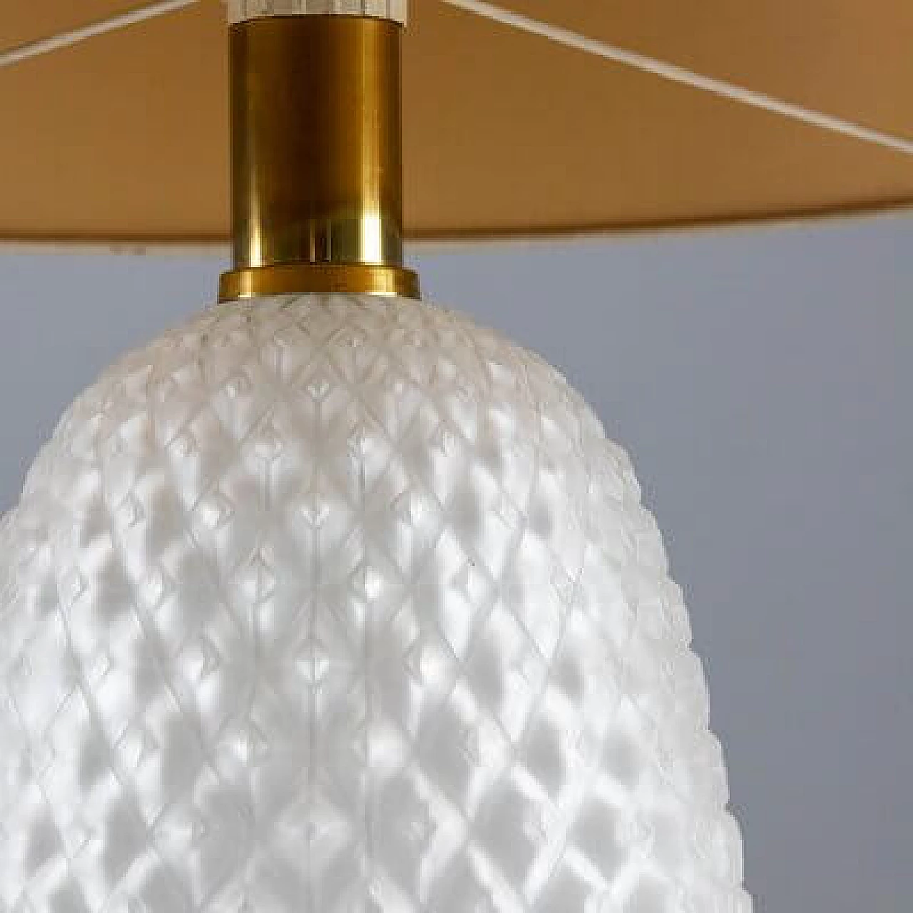 Glass table lamp, 1950s 6