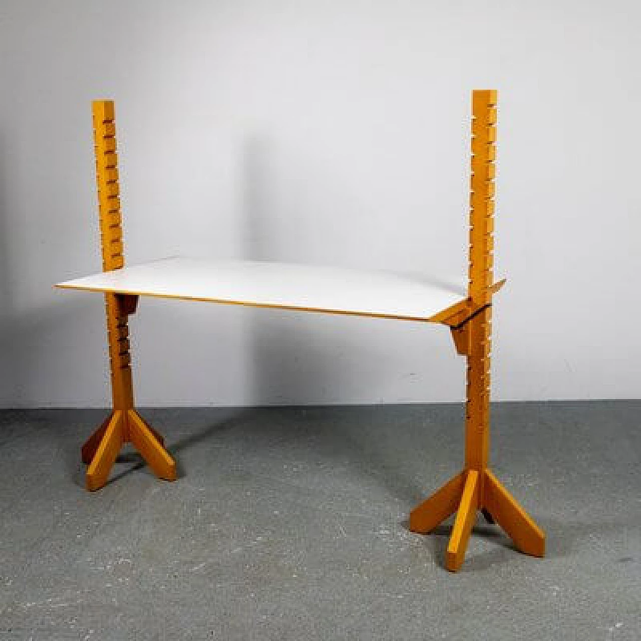 Atelier Emme adjustable desk with Formica top, 1980s 14